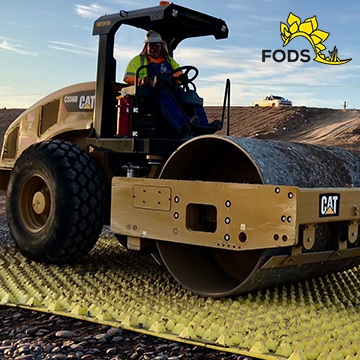 FODS Trackout Control Mat System 